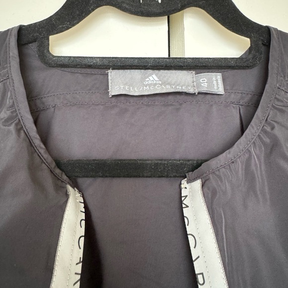 Adidas by Stella McCartney Black Bomber Jacket Size 40 - Picture 6 of 10